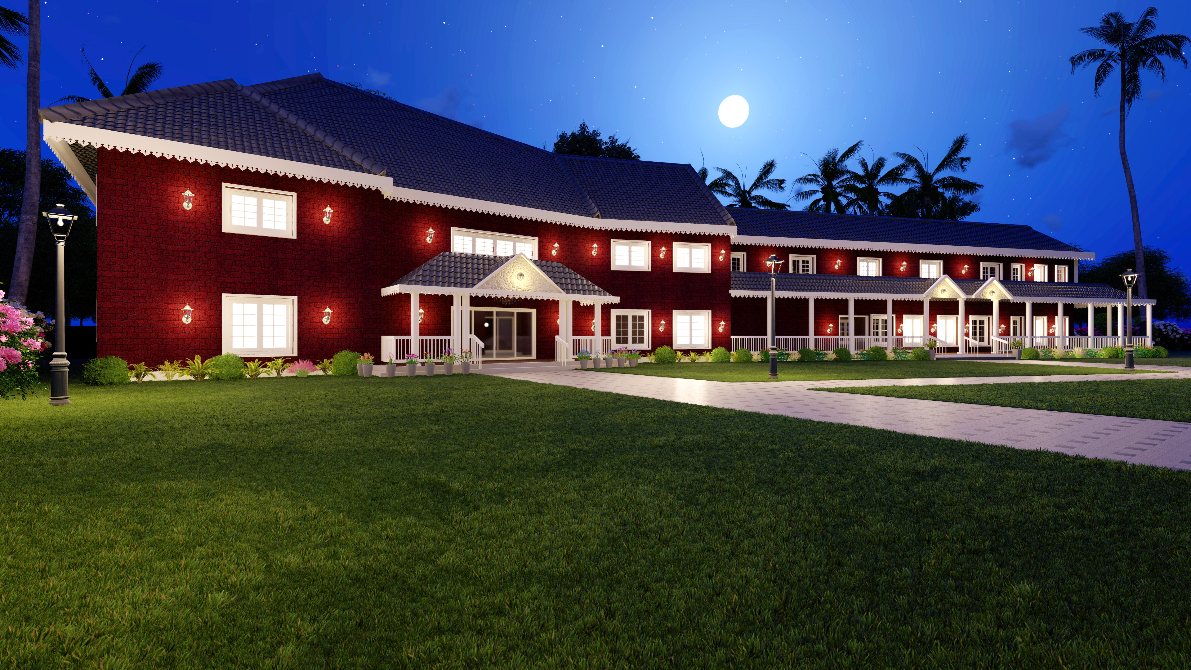 3D Exterior Elevation