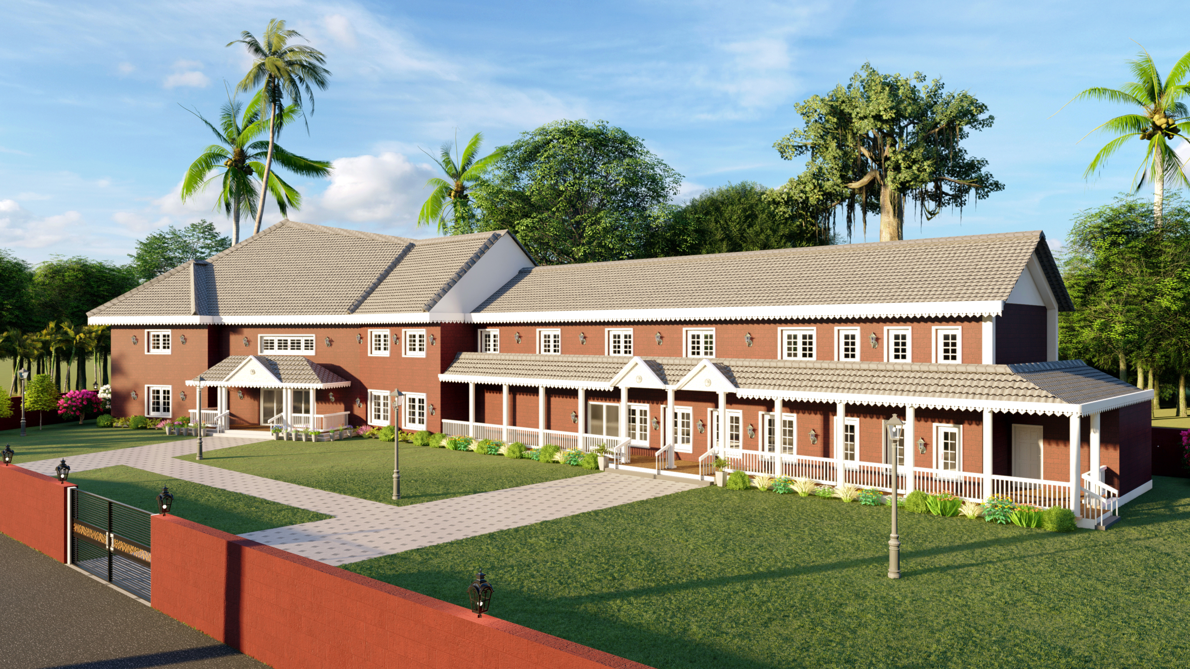 3D Exterior Elevation