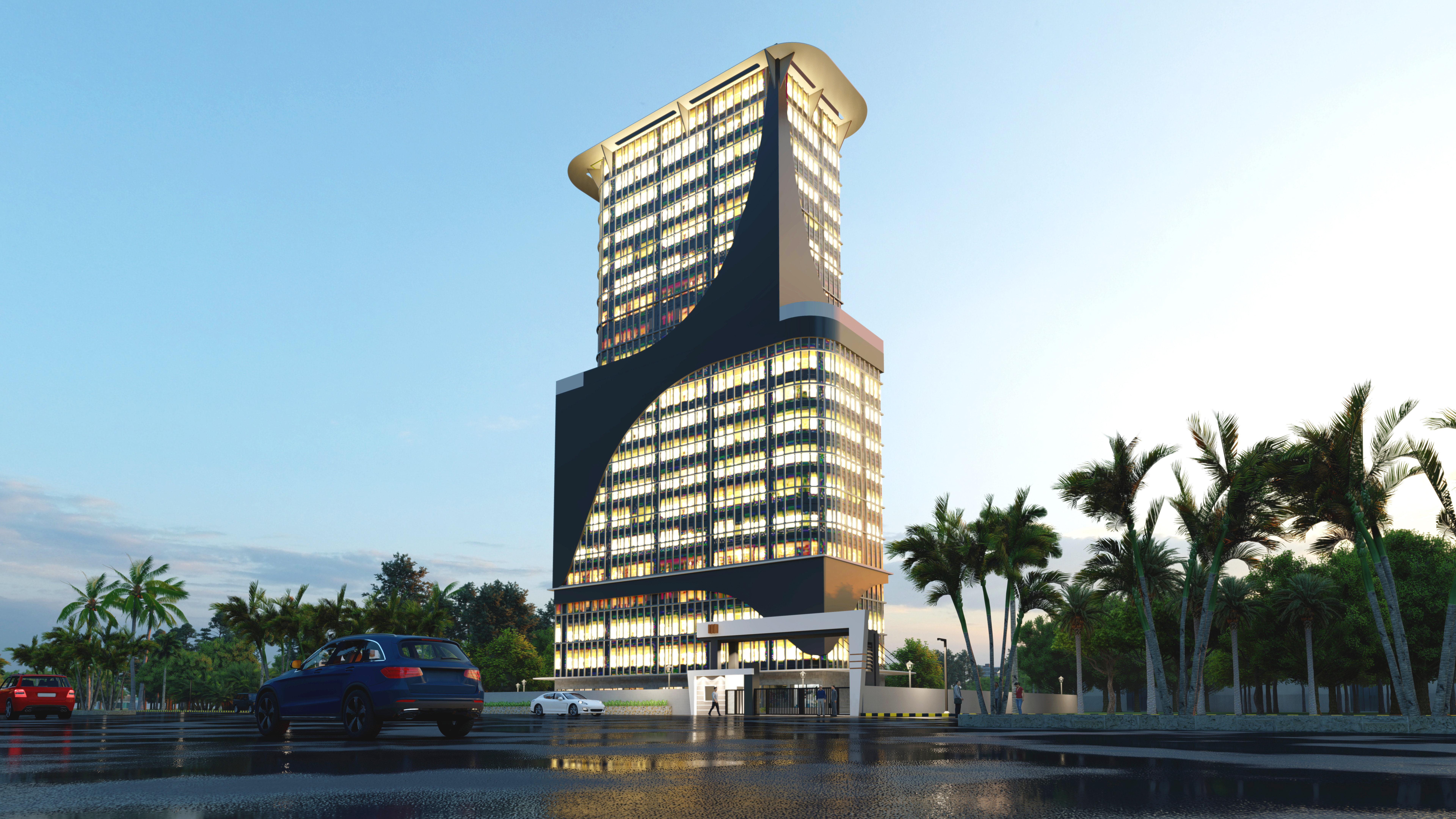 3D Exterior Elevation