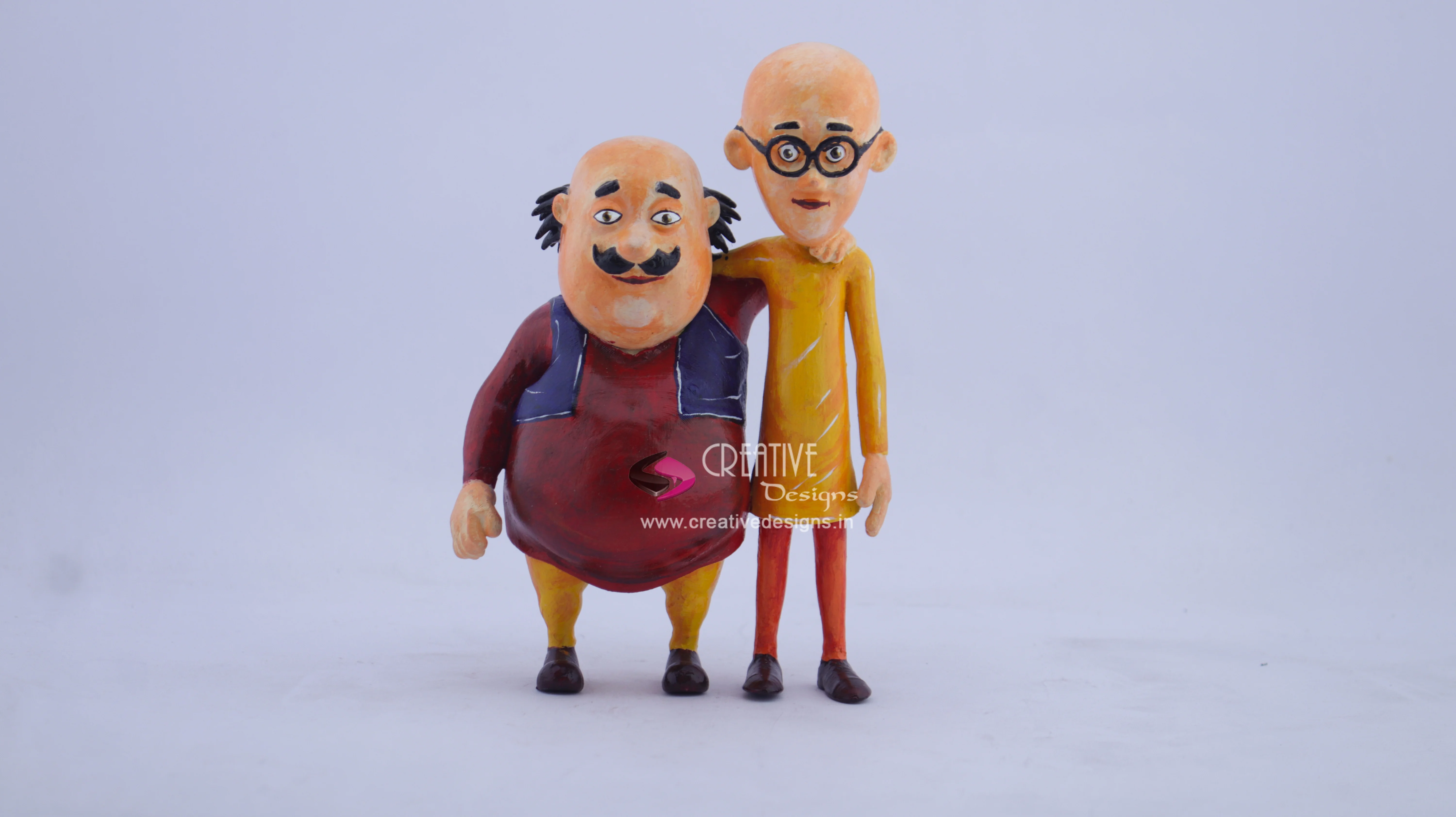 motu-patlu-character-3d-printed-miniature-vizag